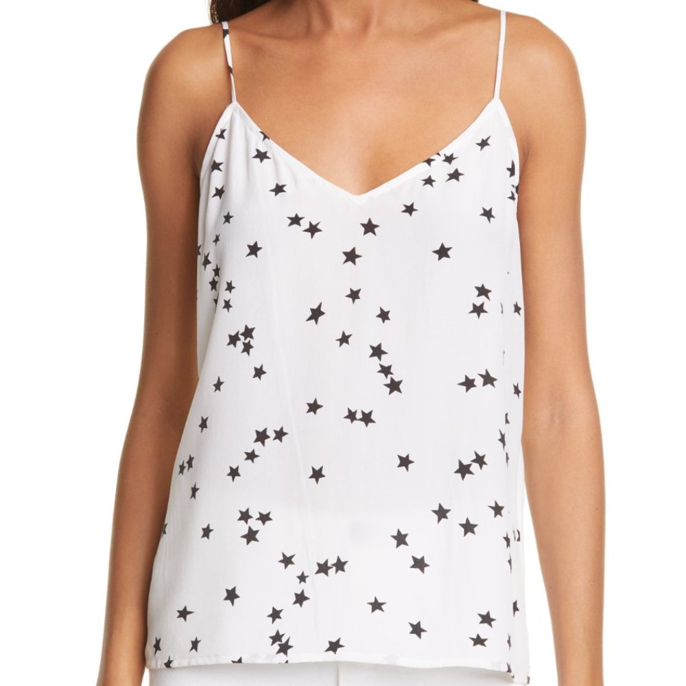 Equipment Layla Star Print Silk Camisole (NWT)